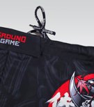 GROUNDGAME SAMURAI 2 MMA FIGHTSHORTS - BLACK